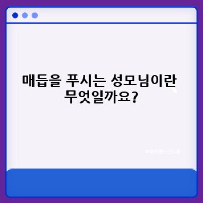매듭을 푸시는 성모님: 기도와 신심, 그리고 실제 삶에서의 응용
