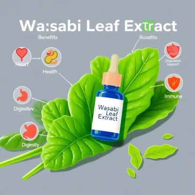 와사비잎 추출물의 효능 및 섭취 방법, 주의사항